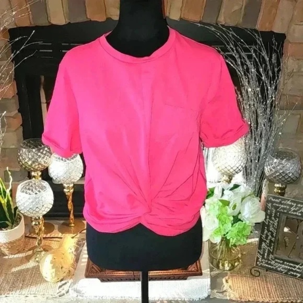 Walter Baker Women’s T-Shirt – Hot Pink, Size S (Good Condition)